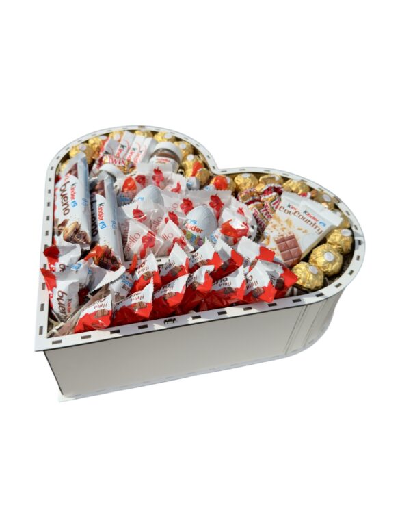 Солодкий бокс для неї з Kinder, Nutella та море ніжності №42 - фото №4