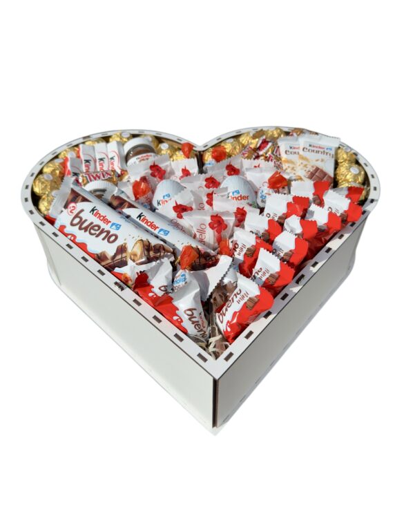 Солодкий бокс для неї з Kinder, Nutella та море ніжності №42 - фото №2