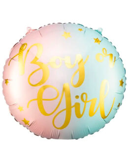 Шарик фольгированный 45 см Boy Or Girl