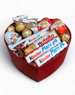 Солодкий подарунок бокс "Red Candy Love" №53