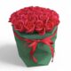 Букет 33шт. красных роз из мыла “Scarlet Facets” - фото №3