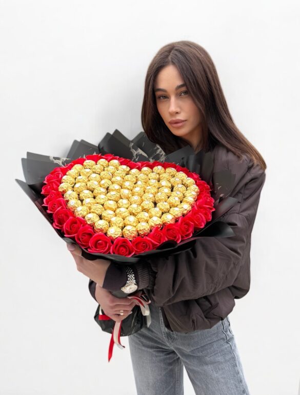 Букет із цукерок 