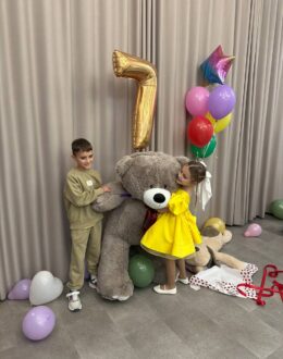 Фото из отзыва покупателя о Мишка Ветли 160 см Капучино