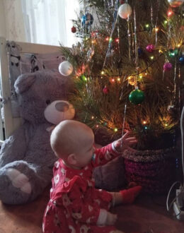 Фото з відгуку покупця про Ведмедик Ветлі 160 см Сірий