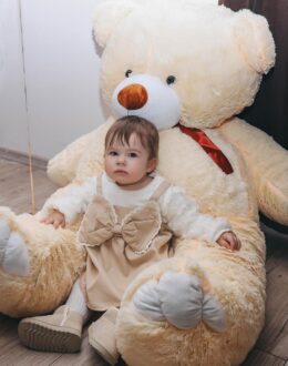 Фото из отзыва покупателя о Мишка Ветли 160 см Бежевый