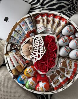 Фото из отзыва покупателя о Подарок для нее “Sweet Love Story” Box №65