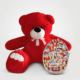 Мишка Ветли 140 см Красный + Kinder Surprise box