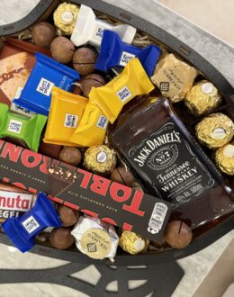 Фото из отзыва покупателя о Подарочный бокс для него “Щит Мужества” №66