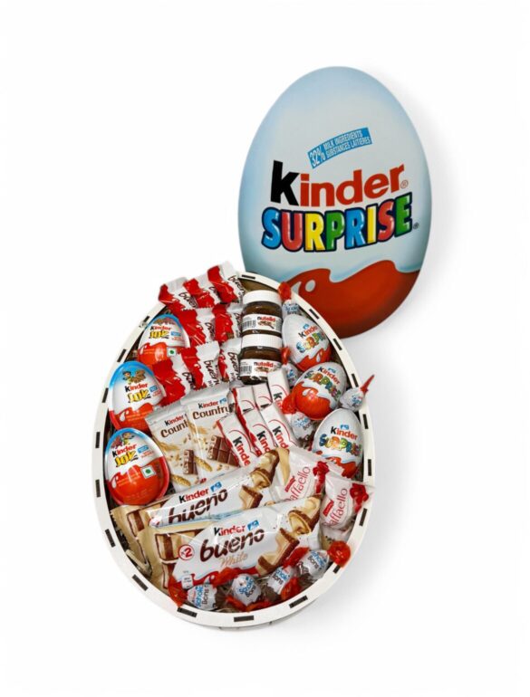 Мишка Ветли 140 см Красный + Kinder Surprise box - фото №2