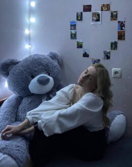 Фото з відгуку покупця про Ведмедик Томік 160 см Сірий