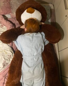 Фото из отзыва покупателя о Мишка Монти 160 см Коричневый