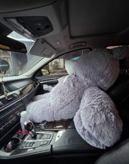 Фото з відгуку покупця про Ведмедик Ветлі 160 см Сірий