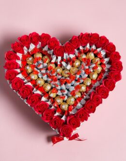 Сладкий подарочный набор "Heart of Sweets" №115