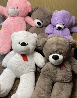Фото з відгуку покупця про Ведмедик Ветлі 200 см Рожевий