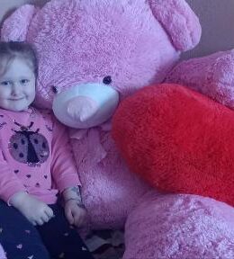 Фото з відгуку покупця про Подушка Сердечко 100 см Червоне