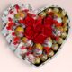 Подарочный набор бокс для нее «Heart of Sweet Roses» №148