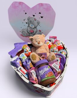 Подарочный набор бокс для нее «Sweet Teddy Box» №128