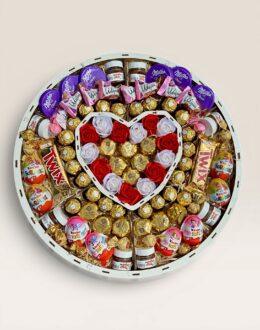 Подарочный набор бокс для нее «Golden Love Collection» №158