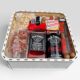 Подарунковий набір бокс для нього з Jack Daniel's і горішками №120 - фото №1
