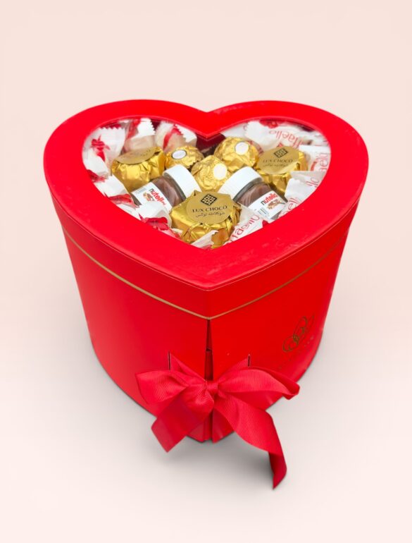 Подарочный набор бокс для нее «Red Heart Sweet Luxury» №161 - фото №4