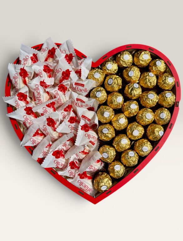 Подарочный набор бокс для нее «Ferrero & Raffaello Love» №149 - фото №10