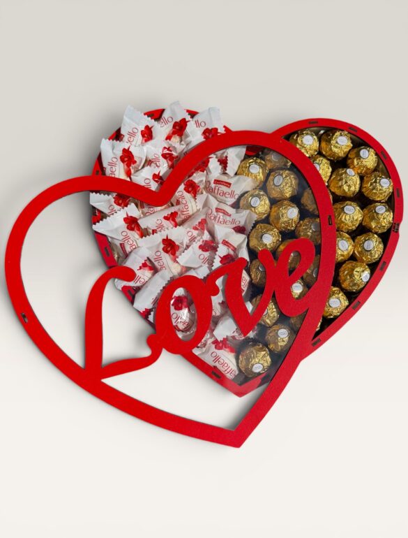Подарочный набор бокс для нее «Ferrero & Raffaello Love» №149 - фото №3