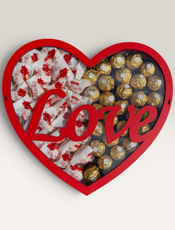 Подарочный набор бокс для нее «Ferrero & Raffaello Love» №149 - фото №9