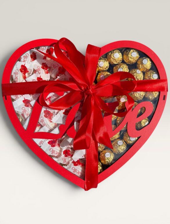 Подарочный набор бокс для нее «Ferrero & Raffaello Love» №149 - фото №7