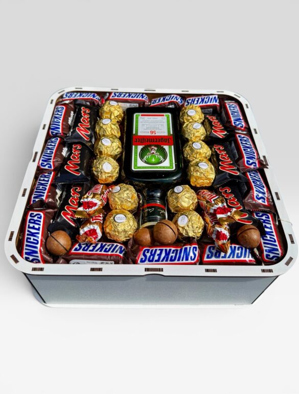 Подарочный бокс для него «Mars & Snickers Party» №150 - фото №3