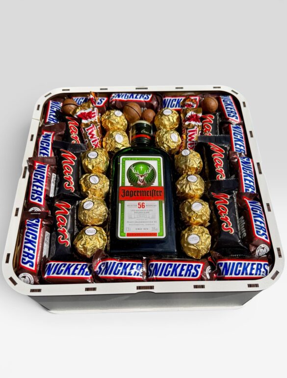 Подарочный бокс для него «Mars & Snickers Party» №150 - фото №4