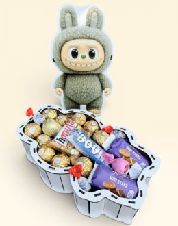 Подарочный набор бокс для нее "Labubu Golden Surprise" №219