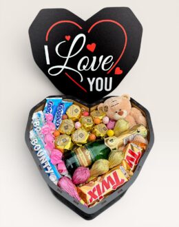Подарочный набор бокс для нее "Golden Romance Box" №246
