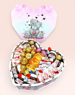Подарочный набор бокс для нее "Nutella Love Box" №249