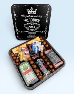 Подарочный набор бокс для него "Jack Daniel's Delight" №250