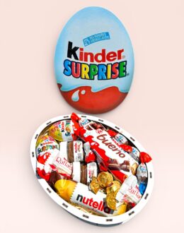 Подарочный набор бокс для нее "Sweet Chocolate Treasure" №253