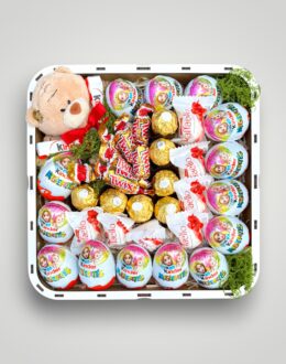 Подарочный набор бокс для нее "Teddy Happiness Box" №295