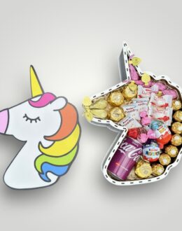 Подарочный набор бокс для нее "Unicorn Candy Magic" №194