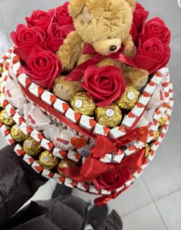 Фото из отзыва покупателя о Подарочный набор “Teddy’s Love Delight” №100