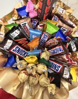 Фото из отзыва покупателя о Сладкий подарок из конфет “Sweet Explosion”