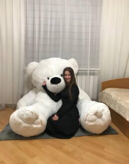 Фото из отзыва покупателя о Мишка Ветли 300 см Белый