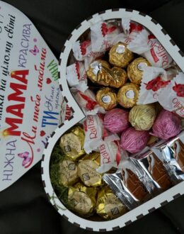 Фото з відгуку покупця про Подарунковий набір бокс для мами “Sweet Moments for Mom” №310