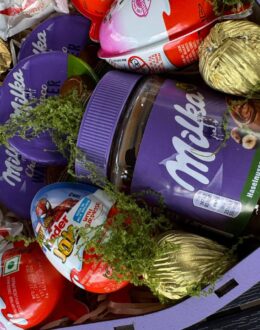 Фото з відгуку покупця про Подарунковий набір бокс для неї “Purple Sweet Elegance” №302