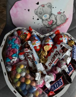 Фото з відгуку покупця про Подарунковий набір бокс для неї “Chocolate Love Mix” №306