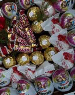 Фото з відгуку покупця про Подарунковий набір бокс для неї “Teddy Happiness Box” №295