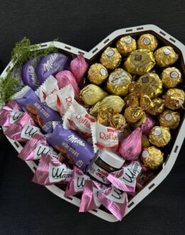 Фото з відгуку покупця про Подарунковий набір бокс для неї “Golden Heart Elegance” №301