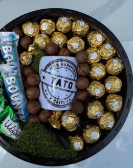 Фото з відгуку покупця про Подарунковий набір бокс для тата “Dad’s Golden Treats” №313