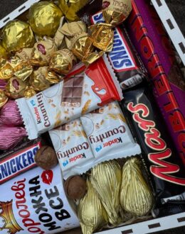 Фото з відгуку покупця про Подарунковий набір бокс для неї “The Queen’s Favorite Sweets” №309