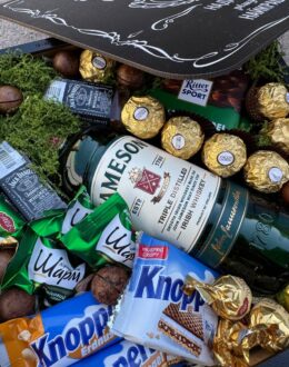 Фото з відгуку покупця про Подарунковий набір бокс для нього “Jameson’s Golden Selection” №323