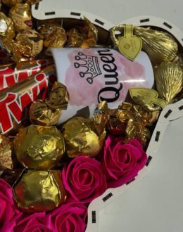 Фото з відгуку покупця про Подарунковий набір бокс для неї “Queen’s Teddy Treats” №326