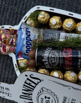 Фото з відгуку покупця про Подарунковий набір бокс для нього “Chocolate & Whiskey Harmony” №293